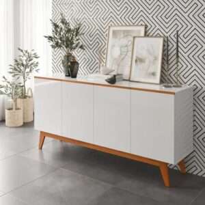 buffet 4P ares lux blanco