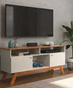 rack amsterda II tv 43" blanco nature