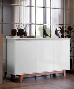 buffet 3 portas flow blanco