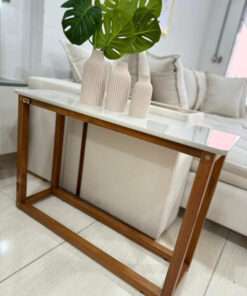 mesa lateral supreme blanco nature