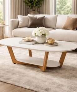 mesa de centro elegance off white nature