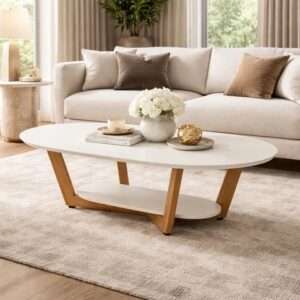 mesa de centro elegance off white nature