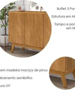 buffet 3p ares lux nature - Imagen 3