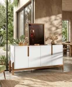 buffet lizz 1.70 blanco cedro - Imagen 4