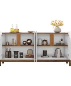 buffet lizz 1.70 blanco cedro - Imagen 3