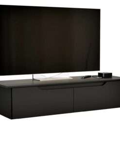 rack aparador suspenso negro - Imagen 3