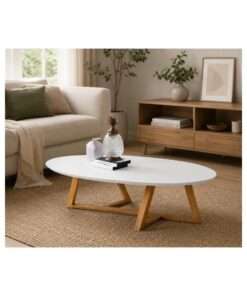 mesa centro classic blanco nature - Imagen 3