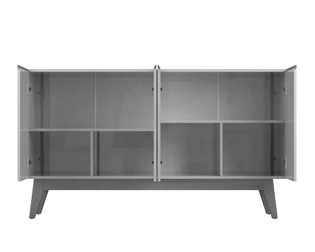buffet 4P ares lux blanco - Imagen 6