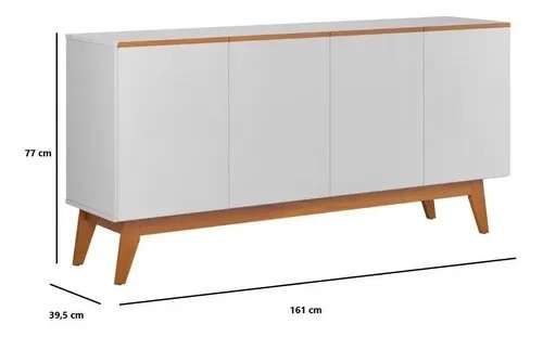 buffet 4P ares lux blanco - Imagen 3