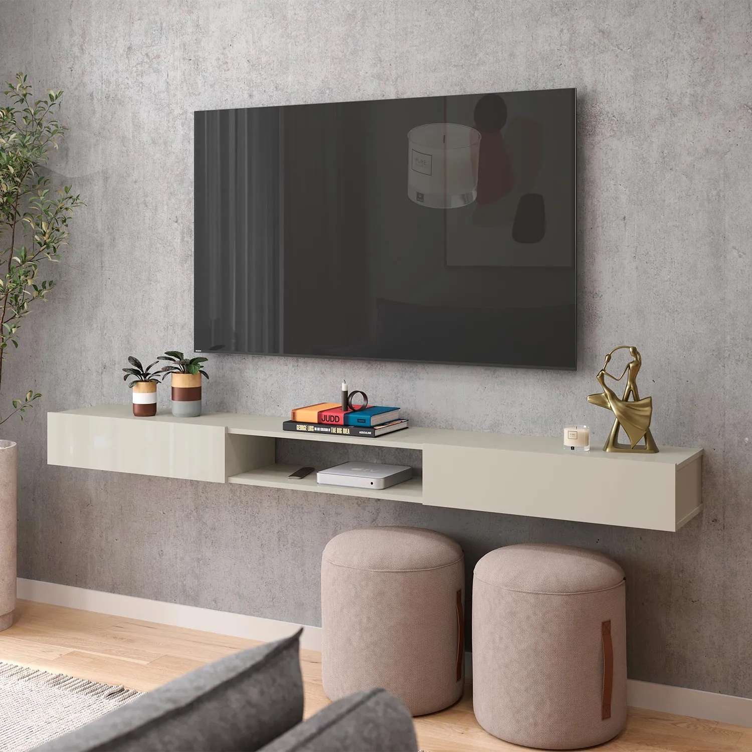 Gaveta o Nicho impacto 1.2 off white - Imagen 6