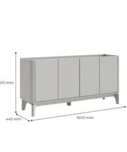 buffet flip 1.6   4p off white cinamomo - Imagen 3