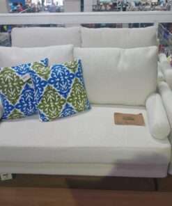 SET DOS SOFA DOBLE CON COJINES CILINDRICOS - Imagen 3