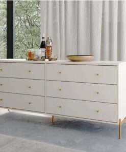 comoda jasper 1.82 off white dorado