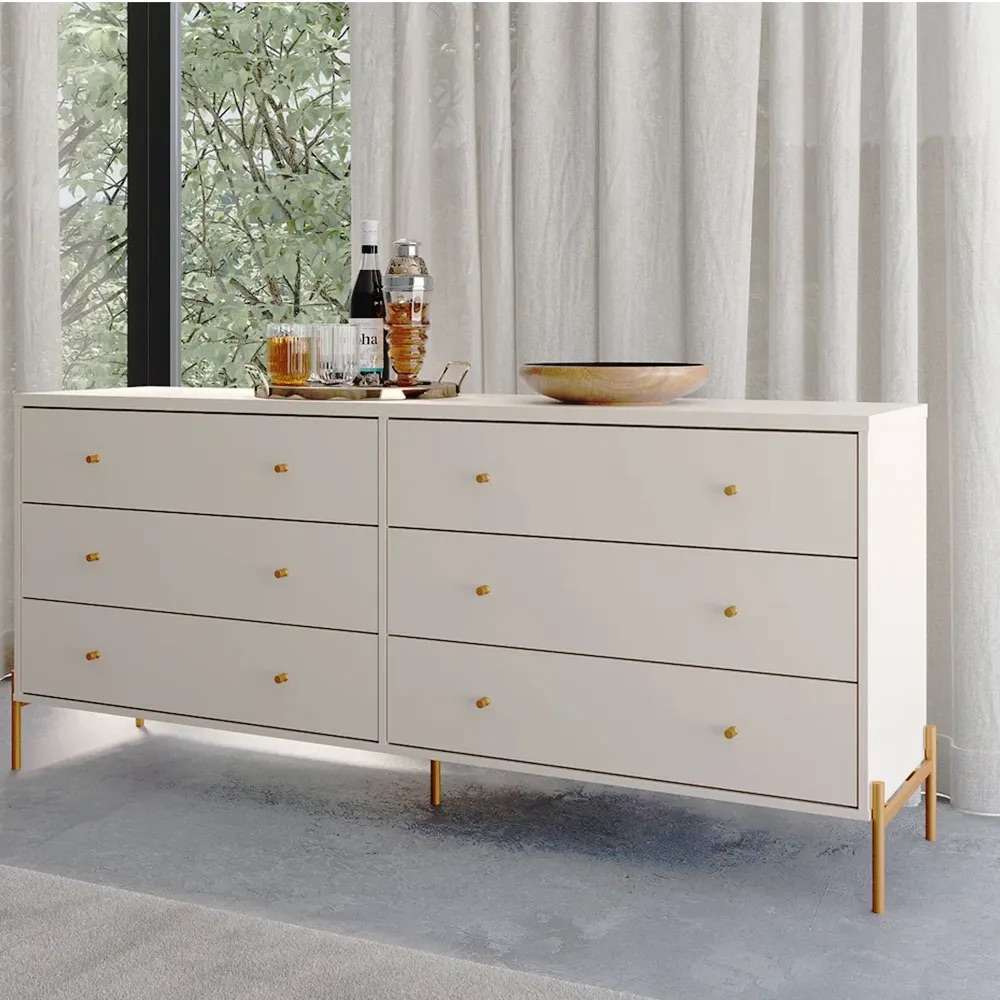 comoda jasper 1.82 off white dorado